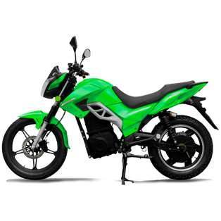 Motocicleta Verde
